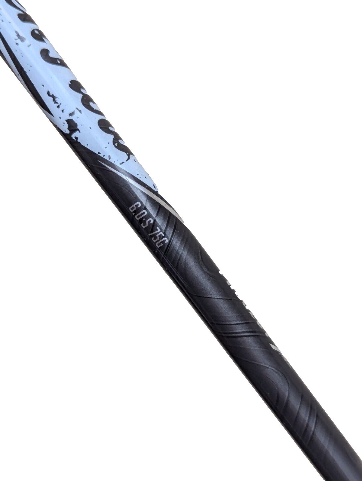 Handcrafted Evenflow 6.0 75 Black 5 Wood Shaft - TaylorMade TP Adapter