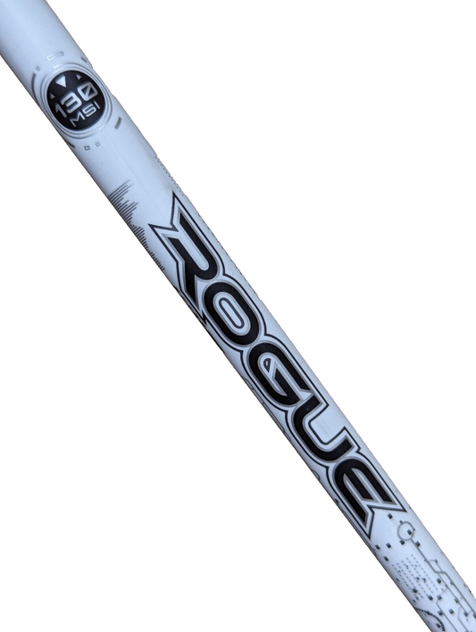 Aldila Rogue White 130 MSI 80 Stiff Flex 3 Wood Shaft - PING G430 G410 G425 Tip