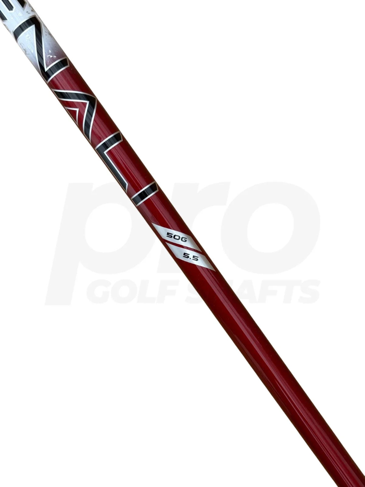 Denali Red 5.5 50g Regular Flex Driver Shaft - Custom Built