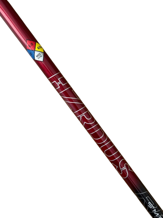 HZRDUS 6.0 RDX Smoke Red 60g Stiff Flex Driver Shaft / TaylorMade Adapter