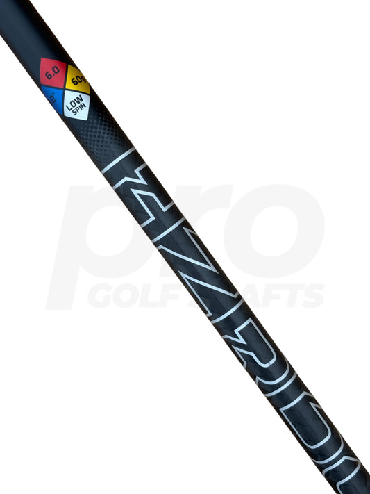 HZRDUS 6.0 Black Gen 5 60g Stiff Flex Driver Shaft - Titleist Surefit Adapter