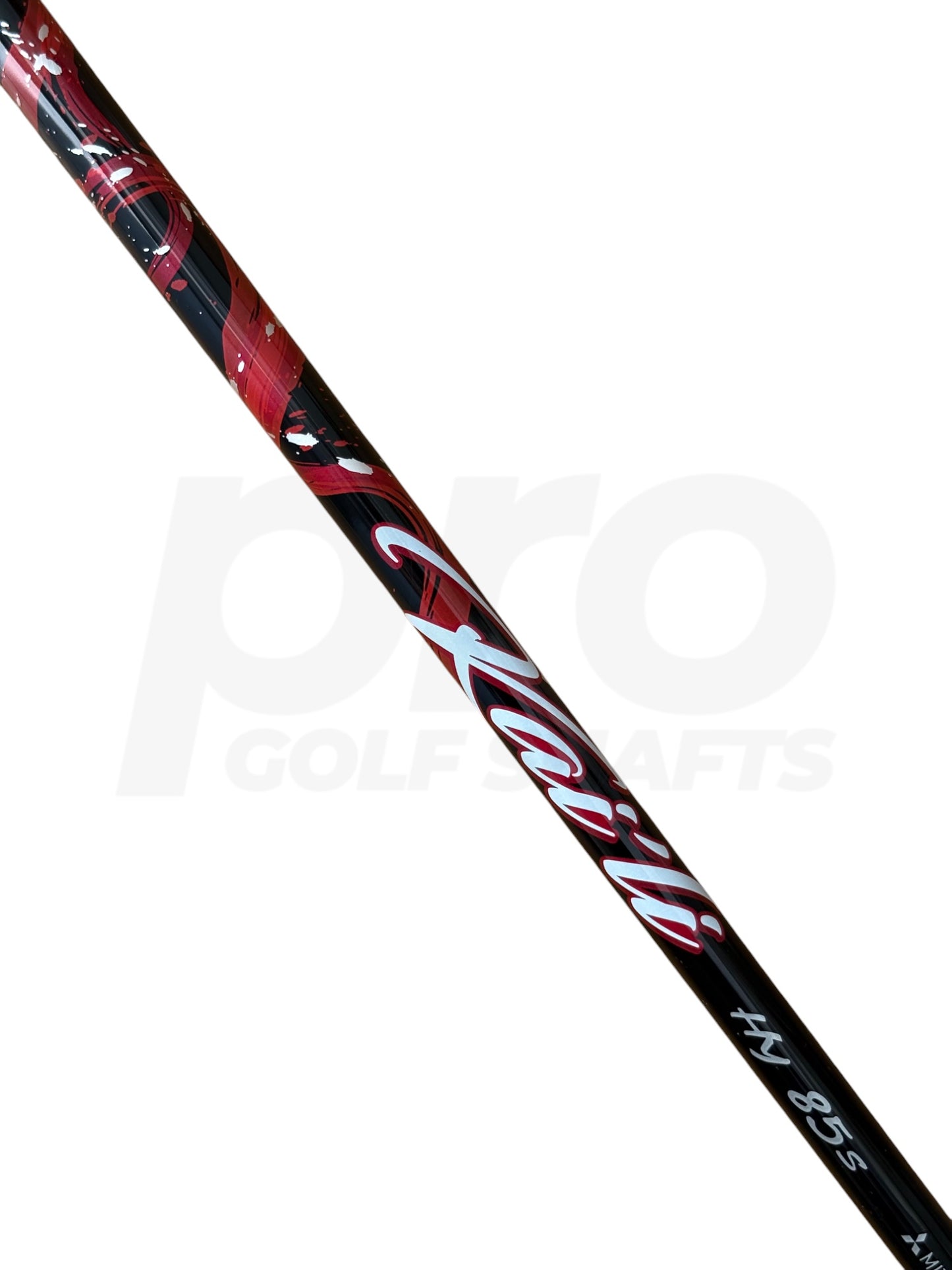 Mitsubishi Kaili Red 85 Stiff Flex - 3 Hybrid Shaft - TaylorMade Adapter