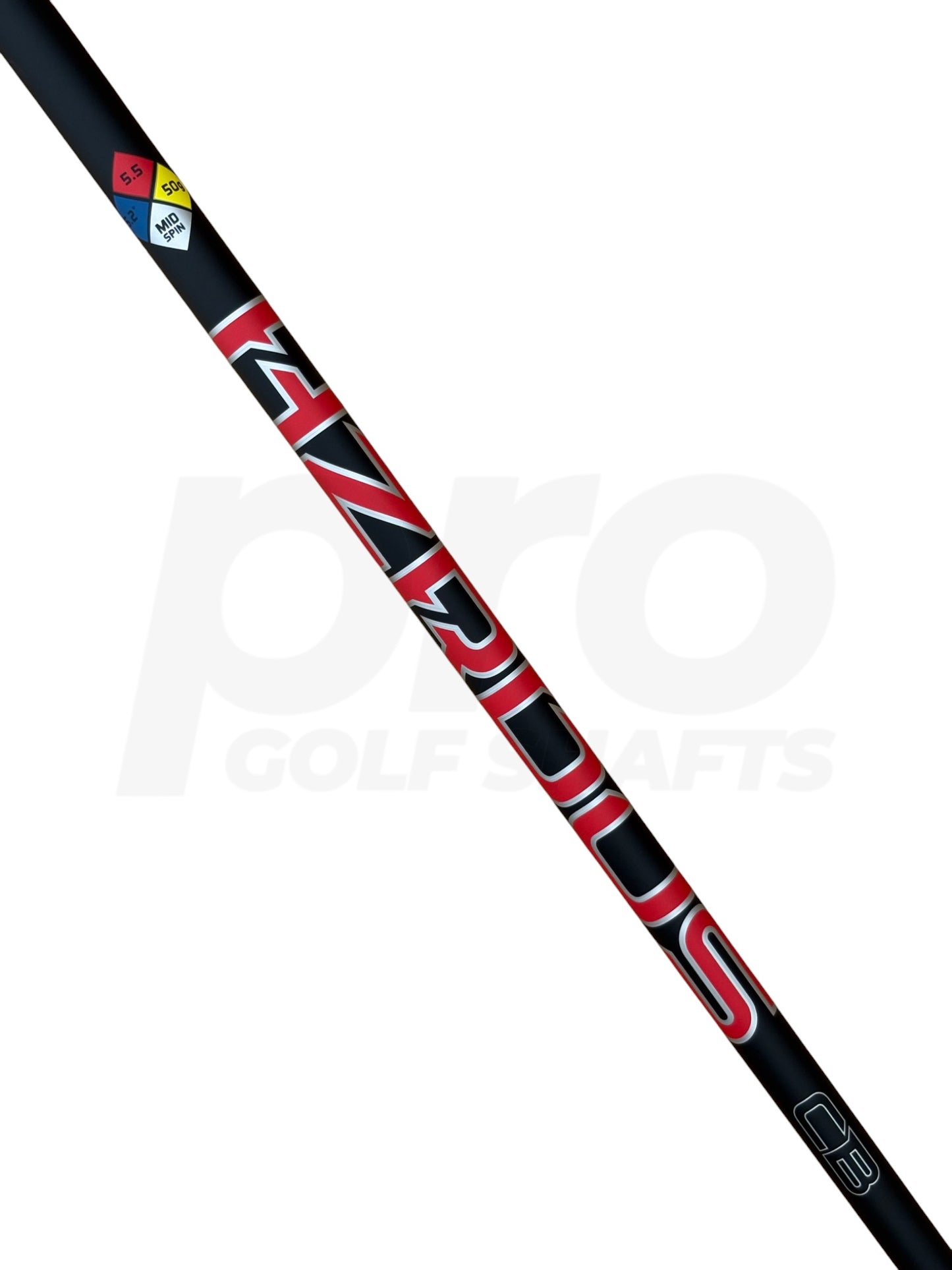 HZRDUS 5.5 Red CB 50g Regular Flex Driver Shaft - Custom