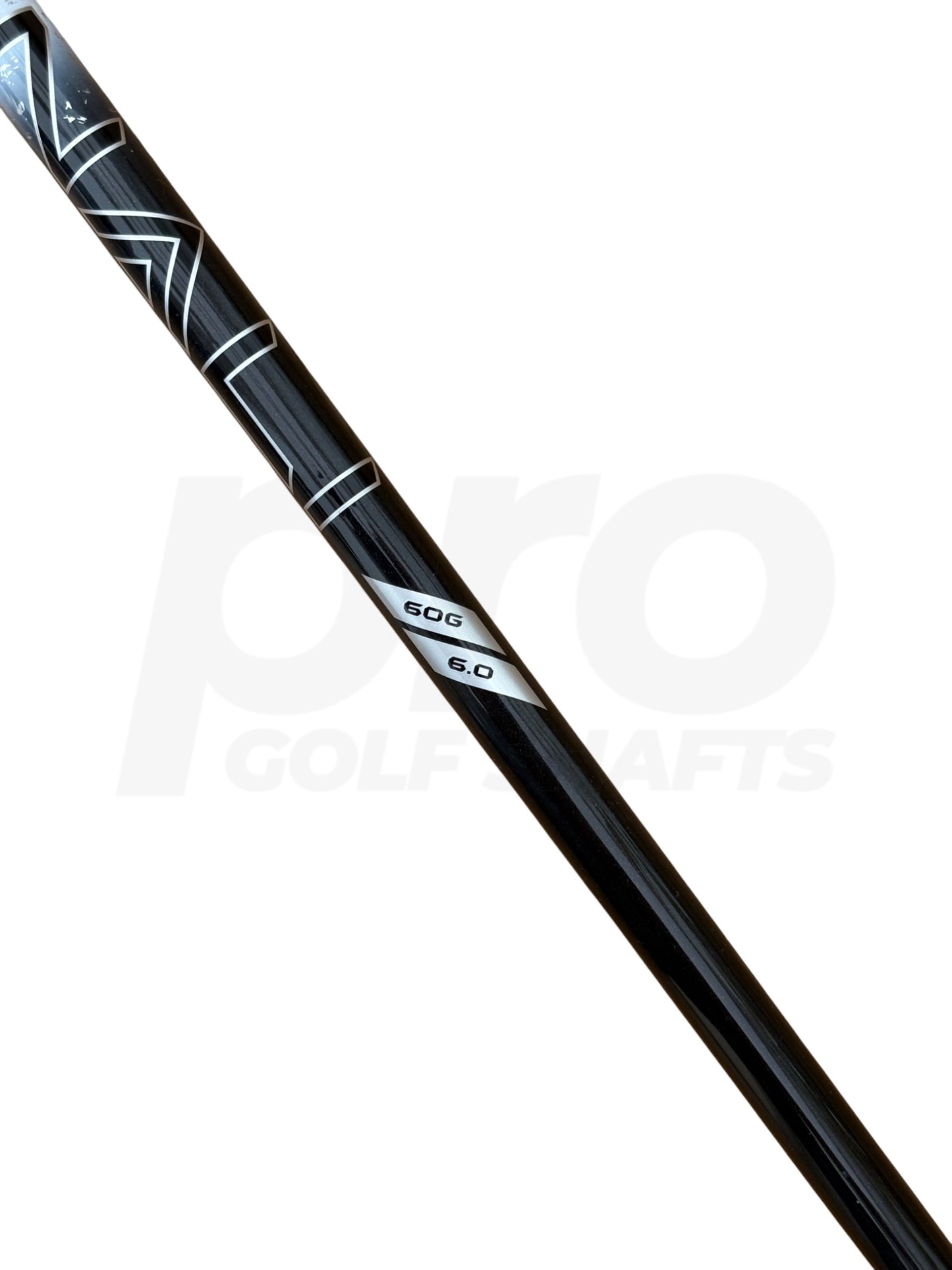 Denali 6.0 Black 60g Stiff Flex Driver Shaft - Cobra DS-Adapt Adapter