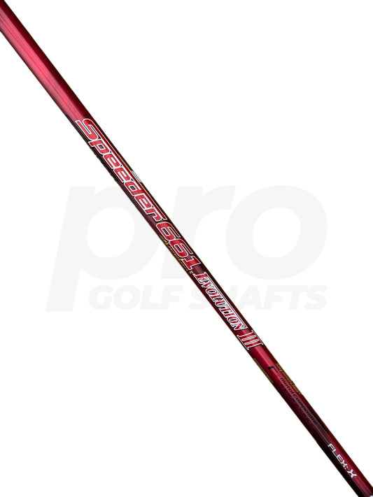 Fujikura Speeder 661 Evolution X Flex Driver Shaft - Callaway Red Dot Adapter