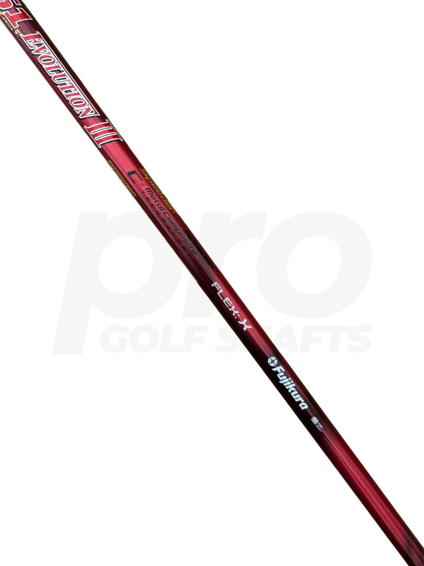 Fujikura Speeder 661 Evolution X Flex Driver Shaft - Callaway Red Dot Adapter