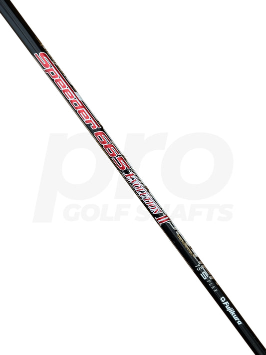 Fujikura Speeder 665 Evolution Stiff Flex Driver Shaft - Callaway OptiFit Sleeve