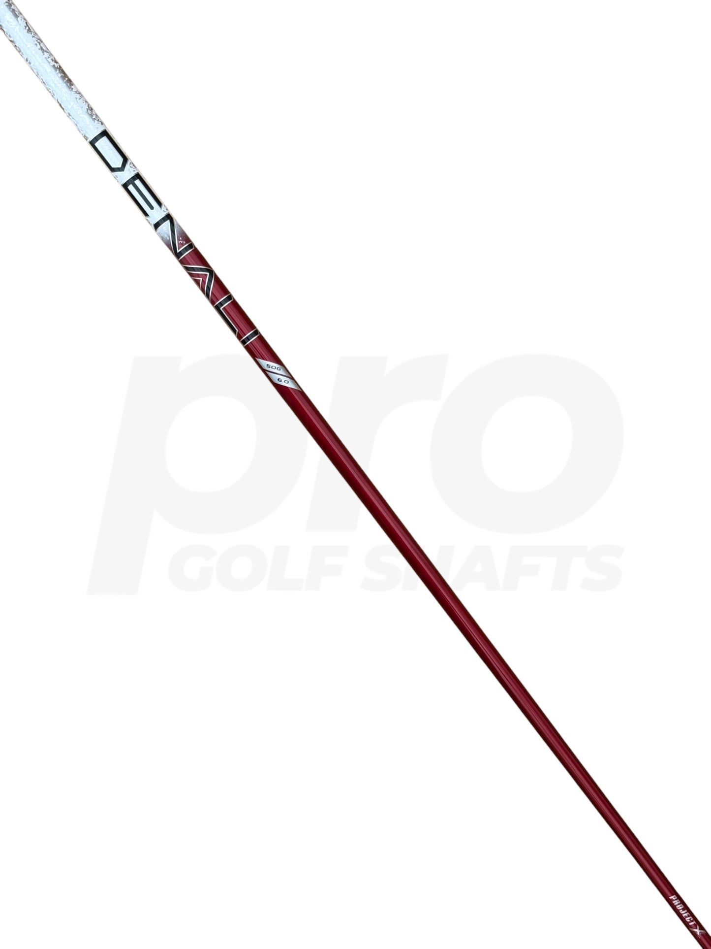 Denali 6.0 Red 50g Stiff Flex Driver Shaft - Cobra DS-Adapt Adapter