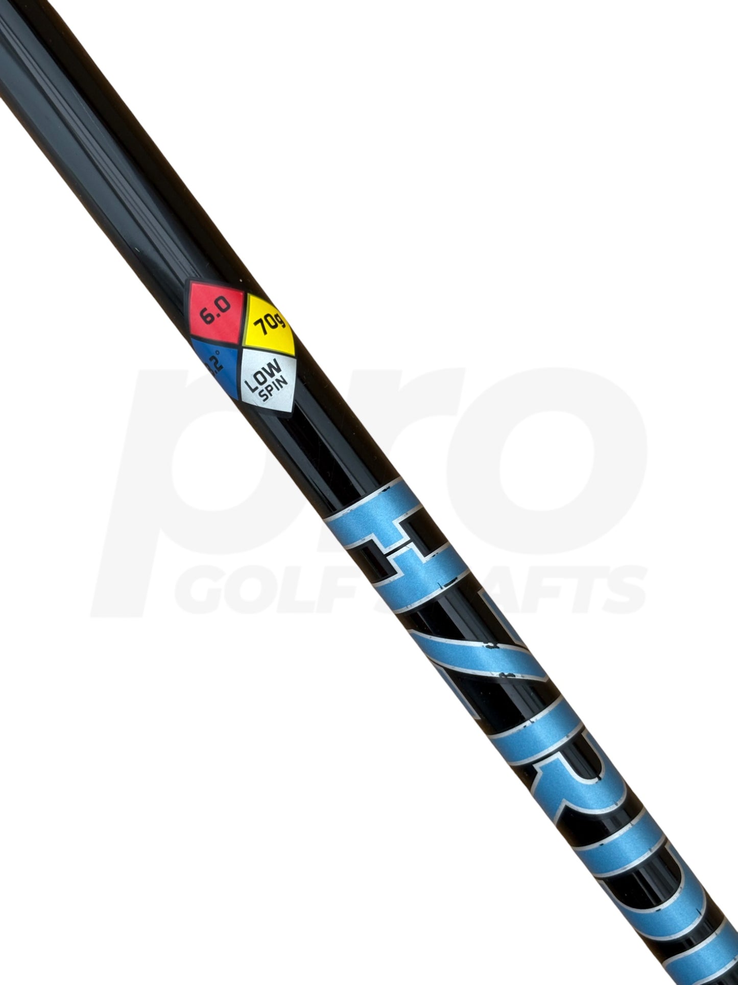 HZRDUS 6.0 RDX Smoke Blue 70g Stiff Flex Driver Shaft - PXG Adapter