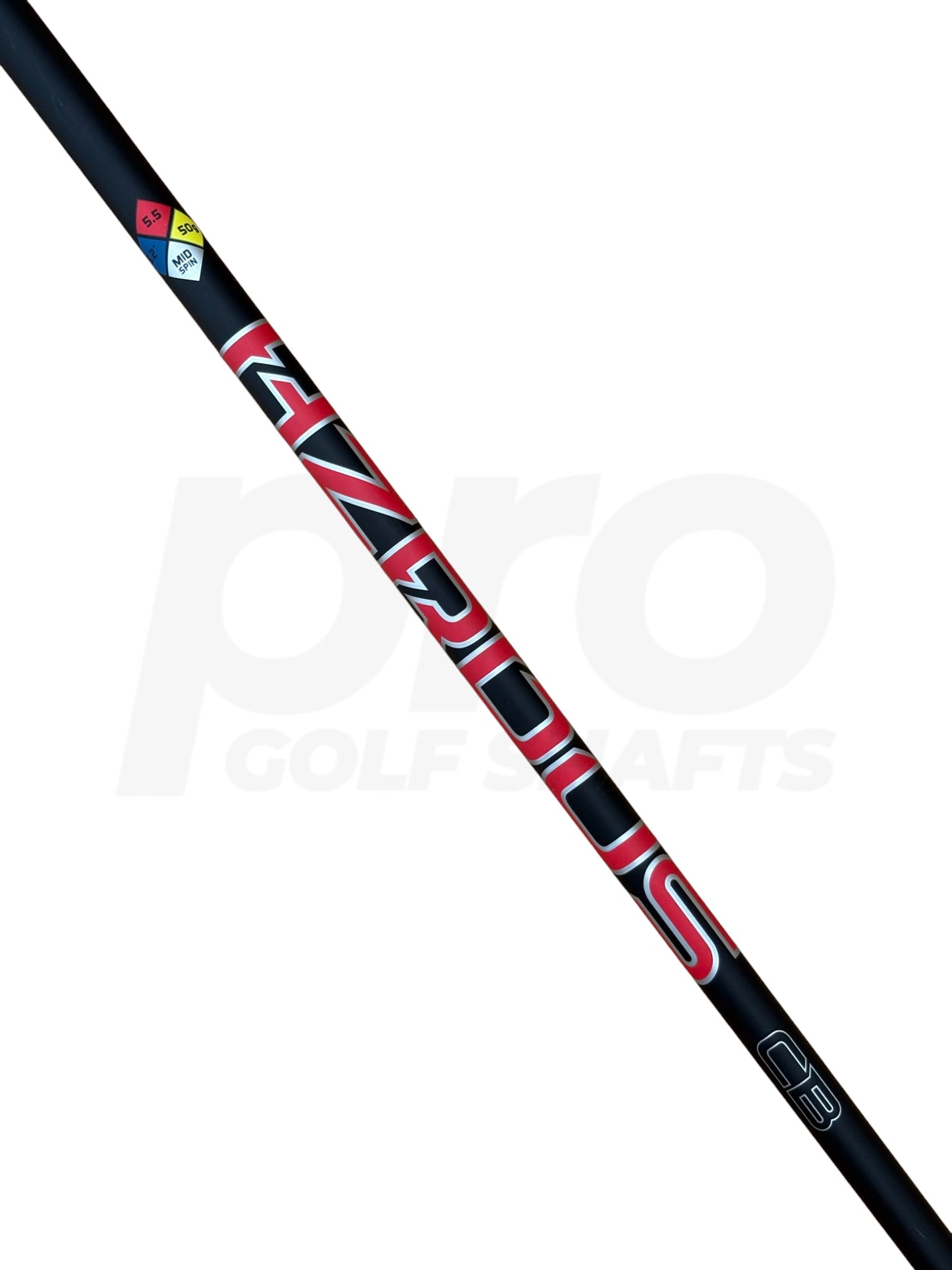 HZRDUS 5.5 CB Red 50g Regular Flex Driver Shaft - Titleist Surefit Adapter
