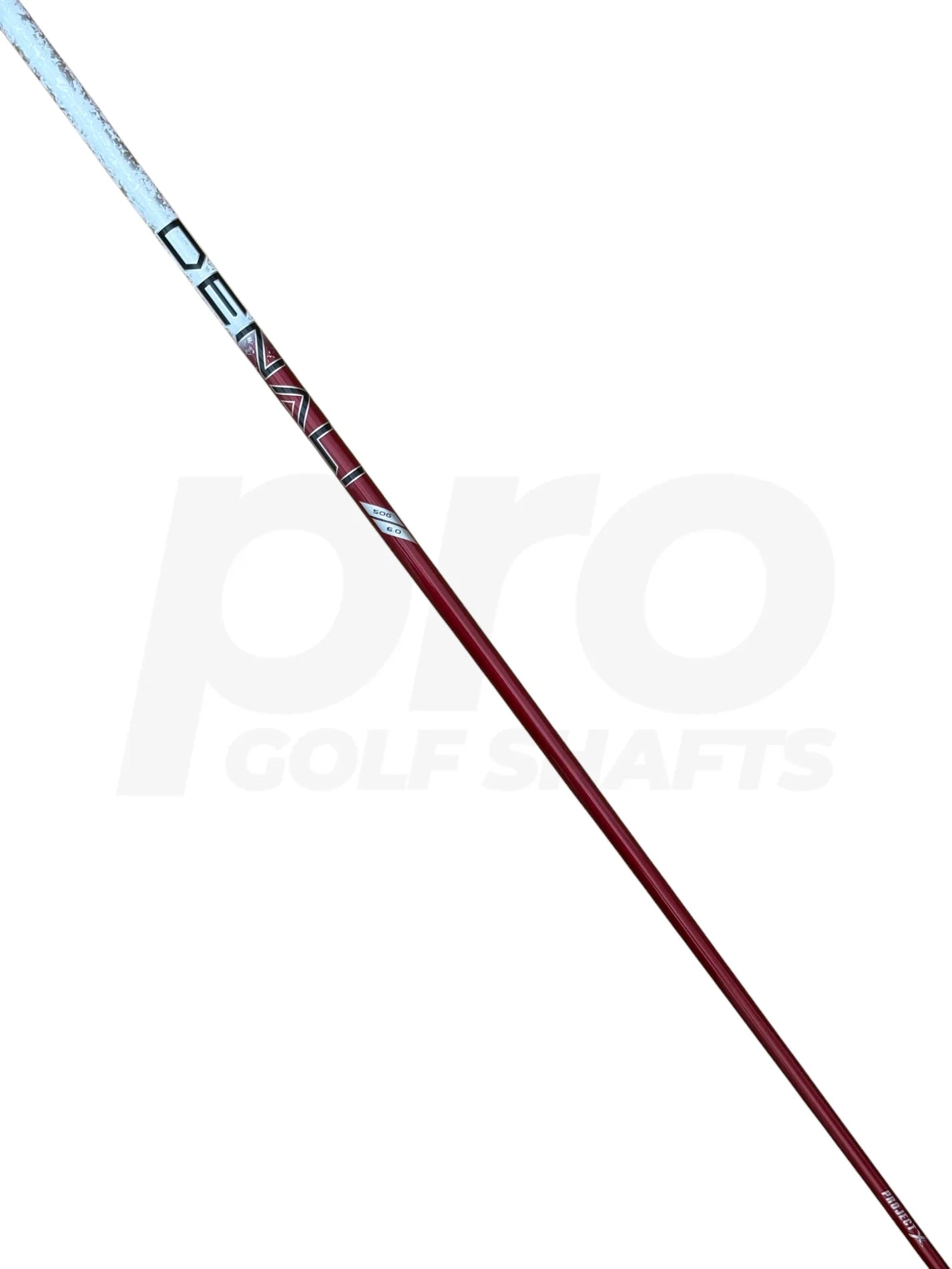 Denali 6.0 Red 50 Stiff Flex Driver Shaft - TaylorMade Adapter Sleeve