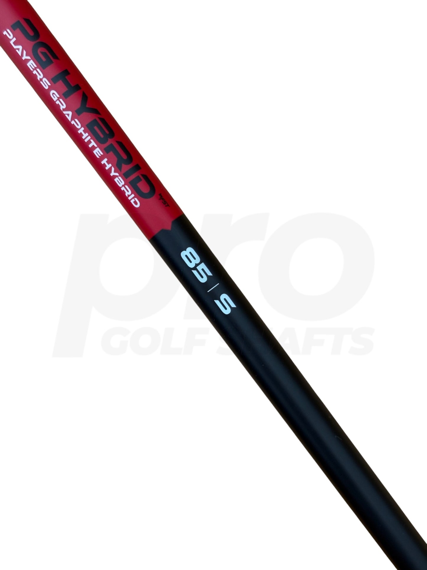 KBS PGH 85 Stiff Flex 3 Hybrid Shaft - Cobra DS-Adapt Adapter