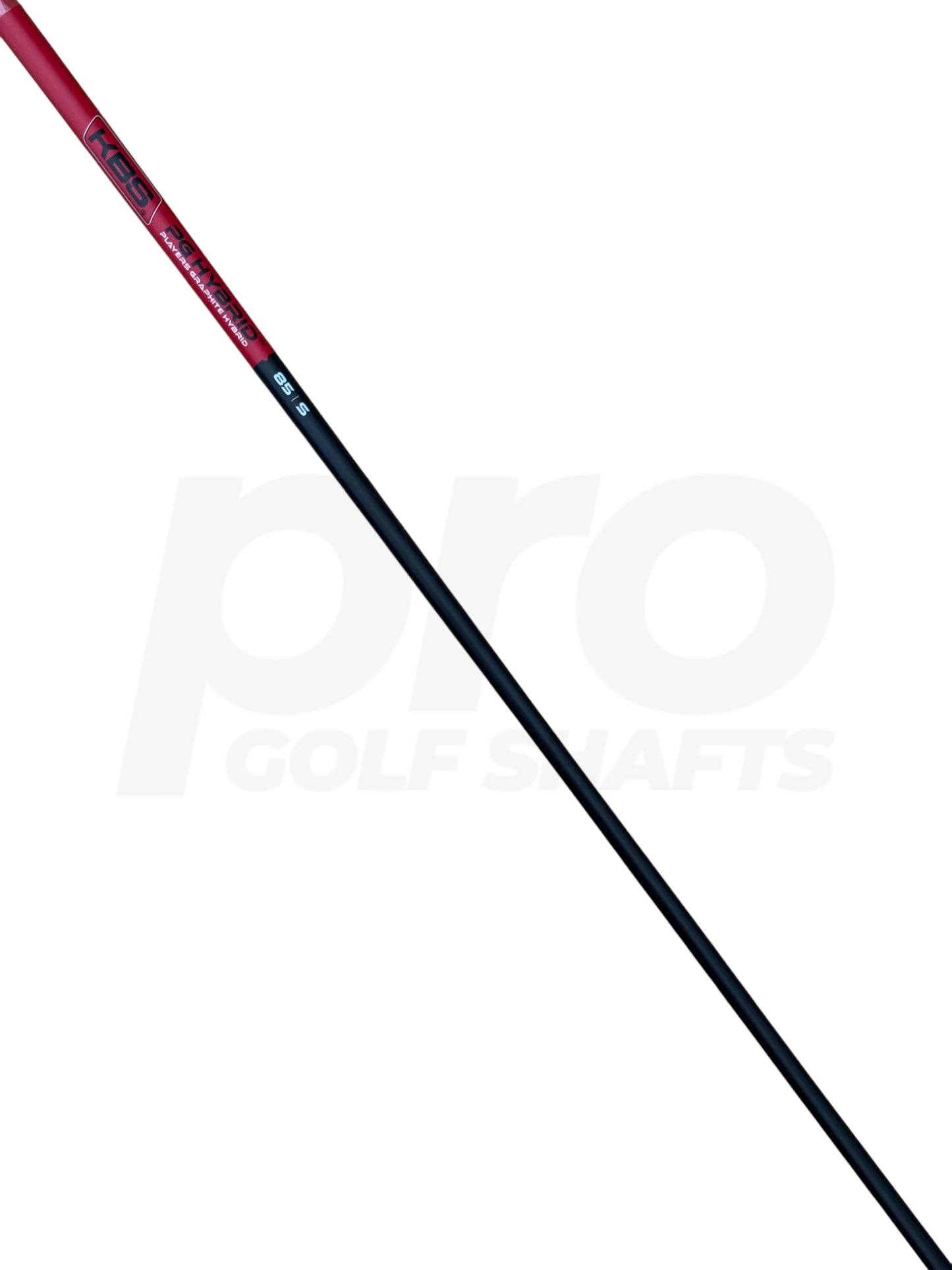 KBS PGH 85 Stiff Flex 3 Hybrid Shaft - Cobra DS-Adapt Adapter