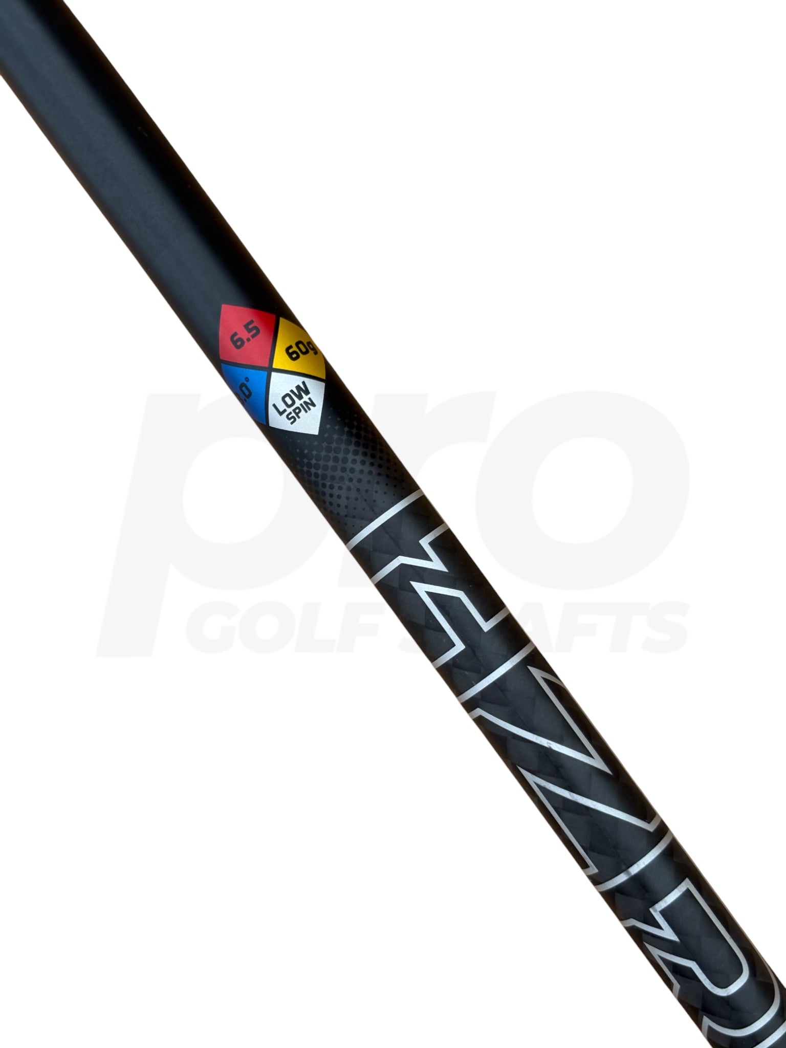Project X HZRDUS Black Gen 5 Driver Shaft - 60g Stiff Flex W/ Adapter & Grip