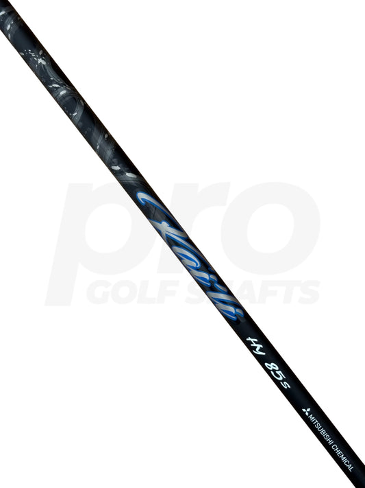 Mitsubishi Kaili Blue Dark Wave Stiff Flex Hybrid Shaft - TaylorMade Adapter