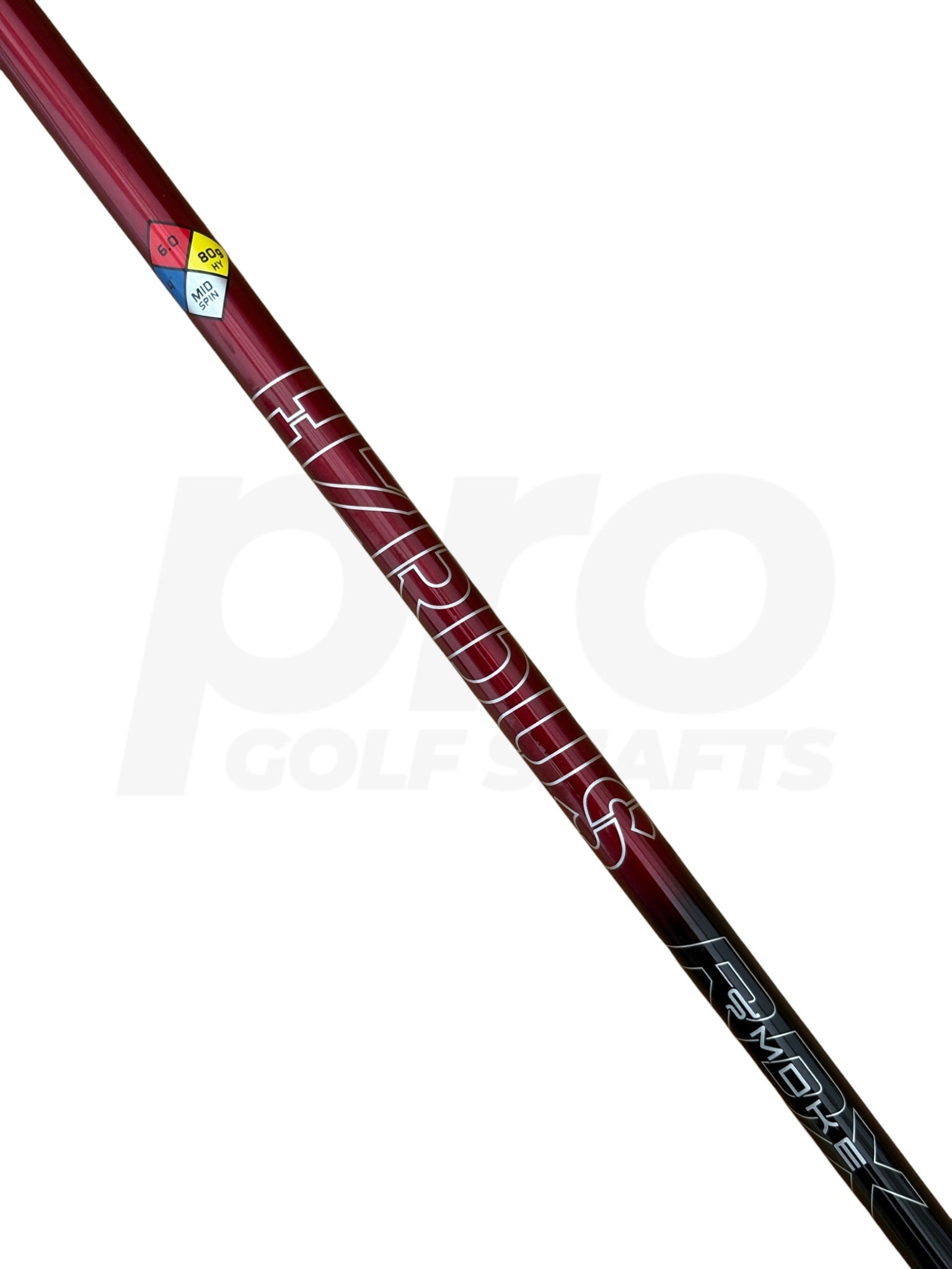 HZRDUS 6.0 Smoke RDX Red Stiff Flex 4 Hybrid Shaft TaylorMade 