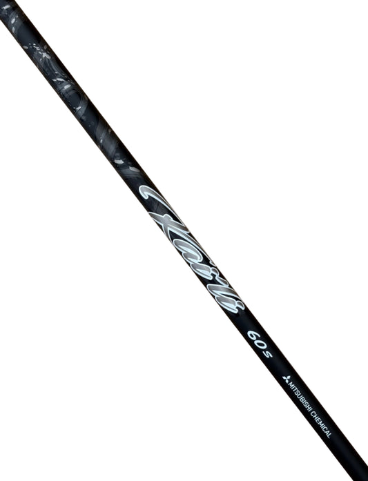 Mitsubishi Kaili White 60s Dark Wave Stiff Flex Driver Shaft / TaylorMade Adapter
