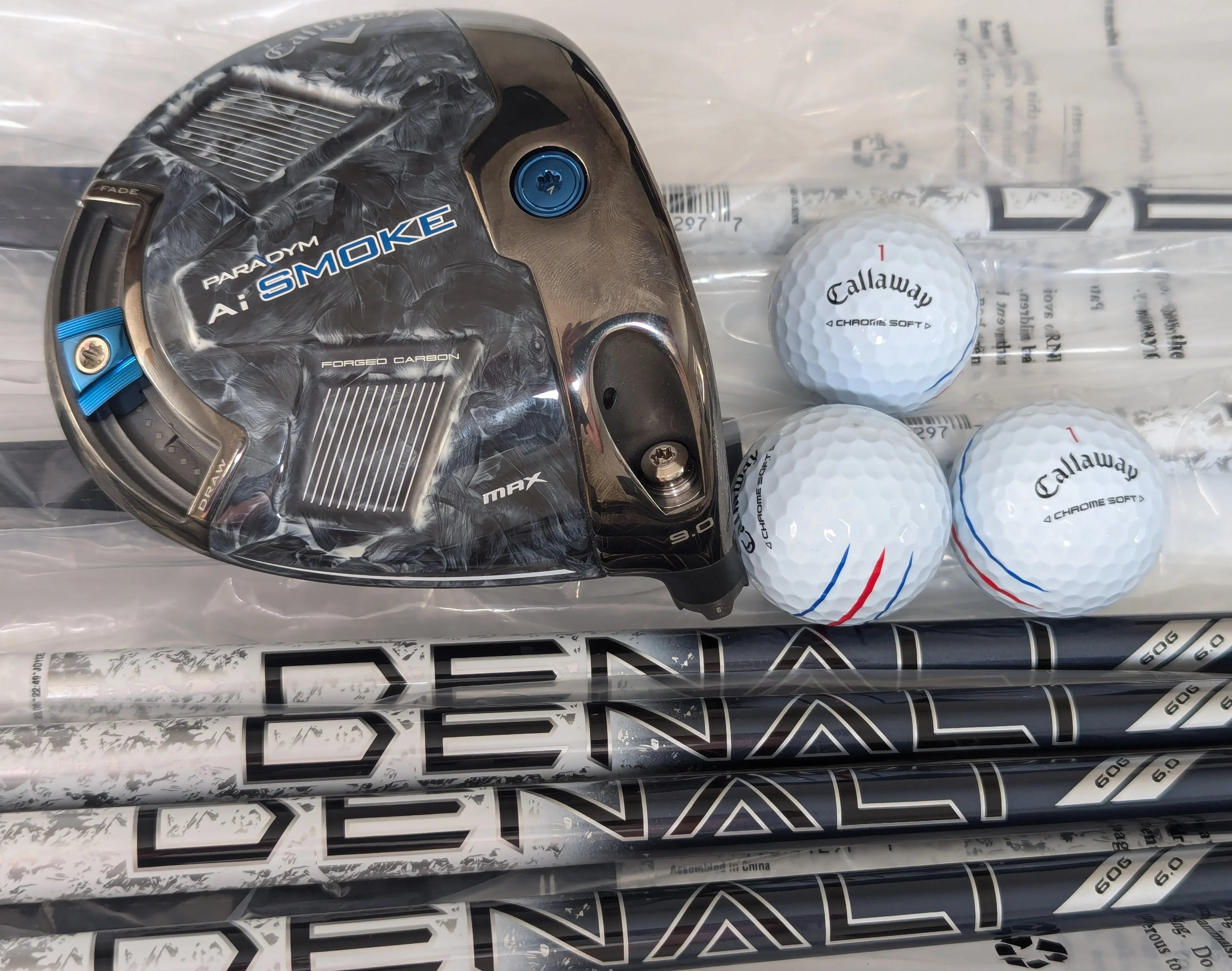 Project X Denali Blue 60g Driver Shaft - Callaway Paradym Ai Smoke