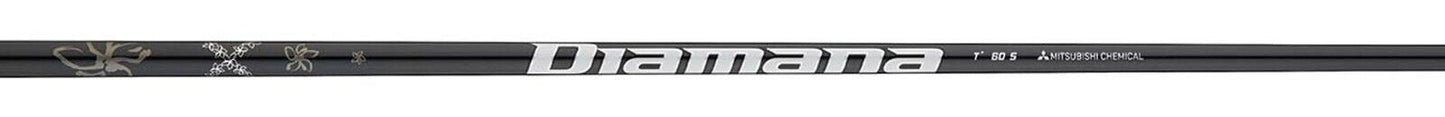 Mitsubishi Diamana T+ 60s Stiff Flex Driver Shaft / Taylormade Adapter Sleeve