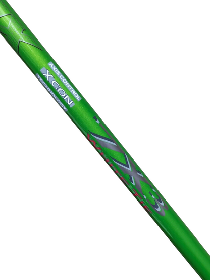 Matrix Ozik 7X3 Neon Green White Tie Extra Stiff Flex Driver Shaft - PXG Adapter