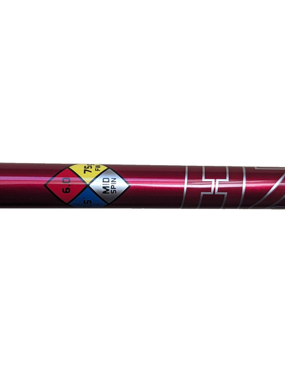 HZRDUS 6.0 Smoke RDX Red 75 Stiff Flex 3 Wood Shaft - TaylorMade Adapter Sleeve