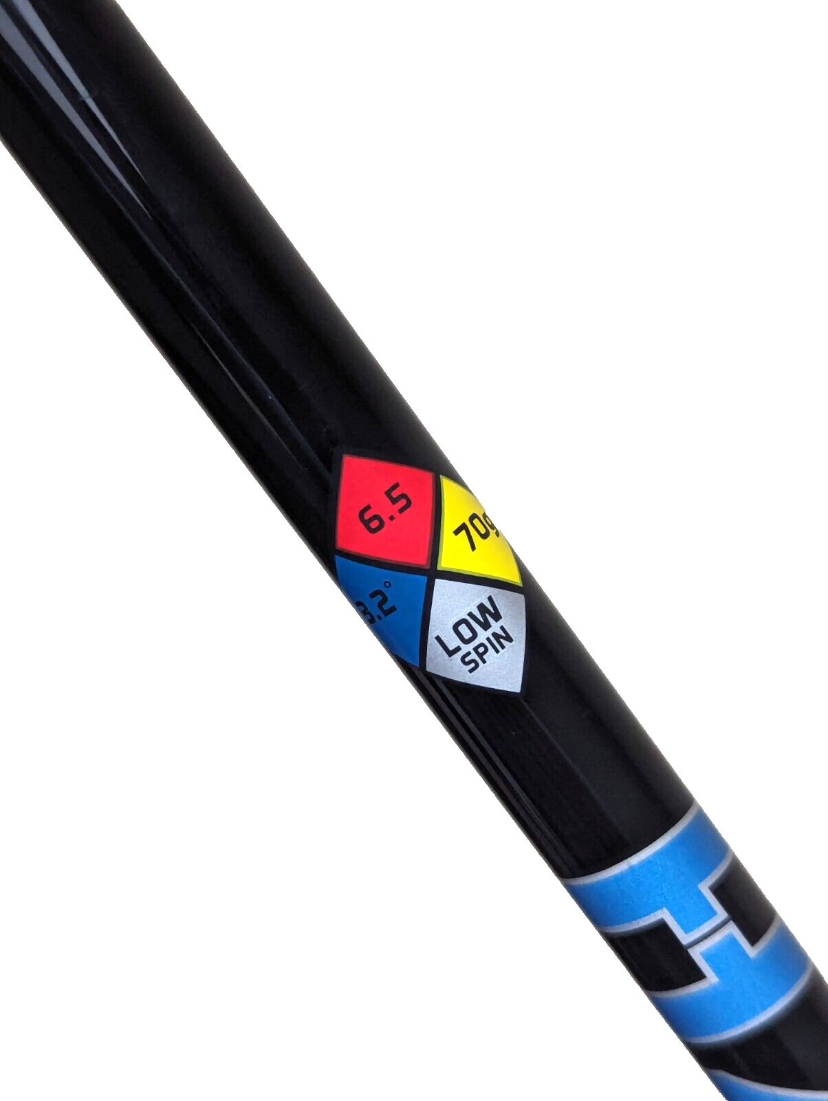 HZRDUS 6.5 RDX Smoke Blue 70g Extra Stiff Flex Driver Shaft / TaylorMade Adapter