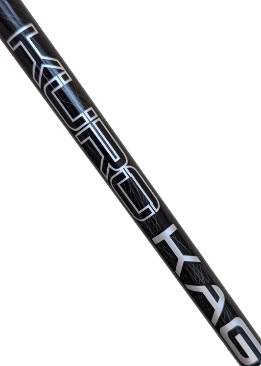 Mitsubishi KURO KAGE Black 60HY Regular Flex 6 Hybrid Shaft - Titleist Adapter
