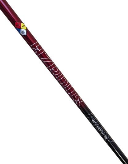HZRDUS 6.0 RDX Smoke Red Stiff Flex Driver Shaft / TaylorMade Left Hand Adapter