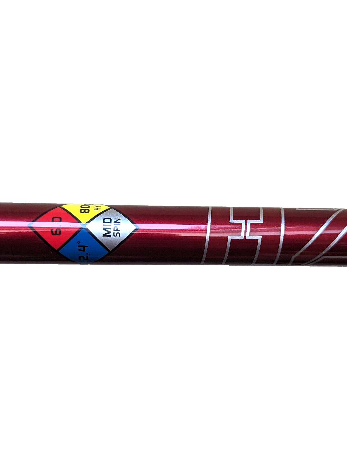 HZRDUS 6.0 Smoke RDX Red Stiff Flex 3 Hybrid Shaft - TaylorMade Stealth Adapter