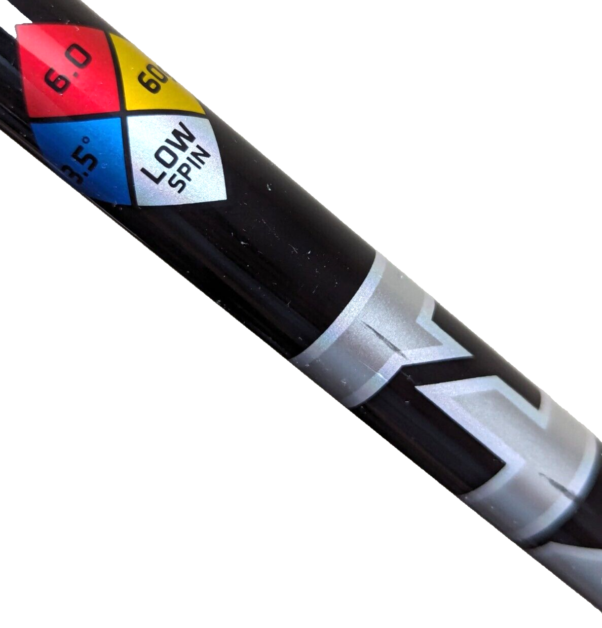 HZRDUS 6.0 Black Gen 4 Stiff Flex Driver Shaft - Titleist Surefit Adapter
