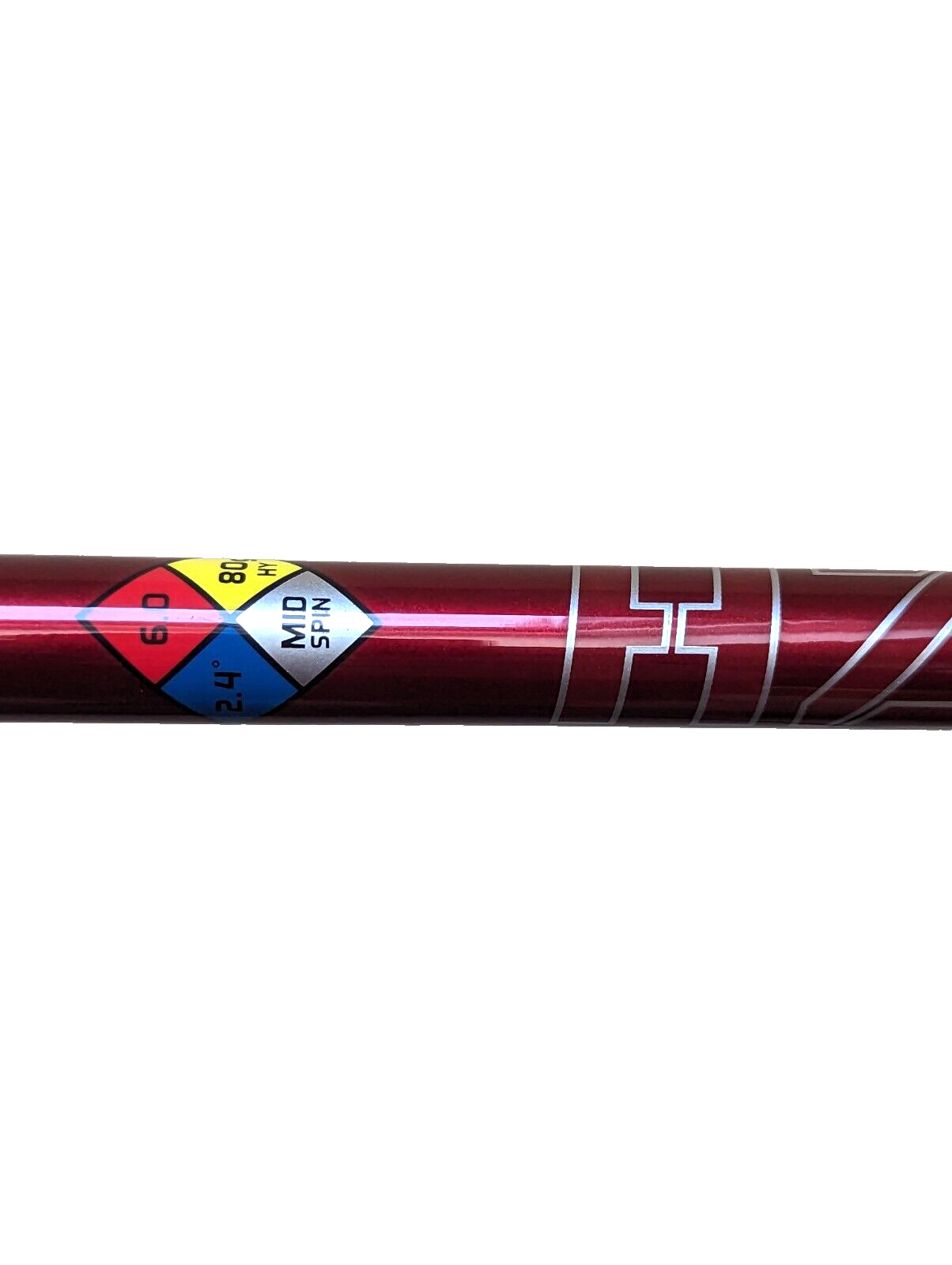 HZRDUS 6.0 Smoke RDX Red Stiff Flex 4 Hybrid Shaft - TaylorMade Stealth Adapter