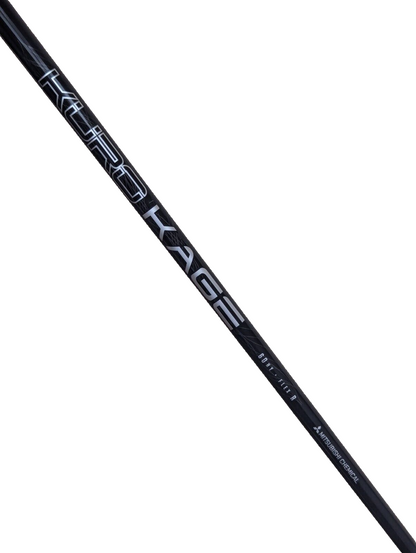 Mitsubishi KUROKAGE Black 60HY Regular Flex 3 Hybrid Shaft - Titleist Adapter