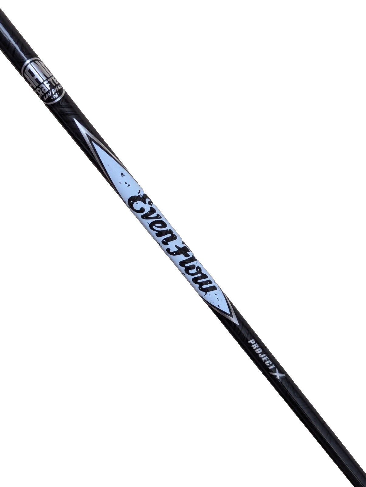 Handcrafted Evenflow Black 6.5 Extra Stiff Flex Driver Shaft / TaylorMade TP Adapter
