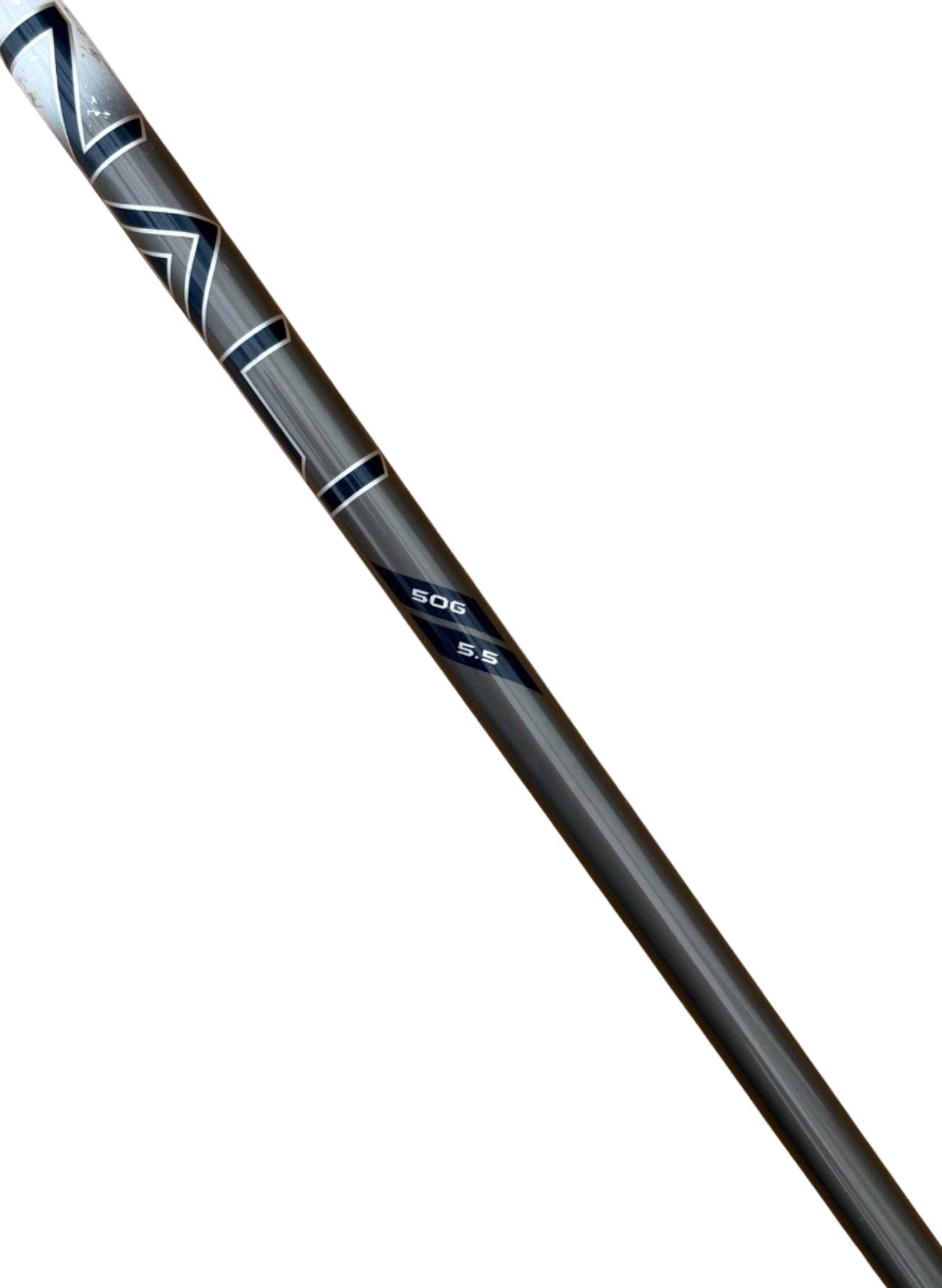 Denali 5.5 Charcoal 50 Regular Flex Driver Shaft - Callaway OptiFit Adapter