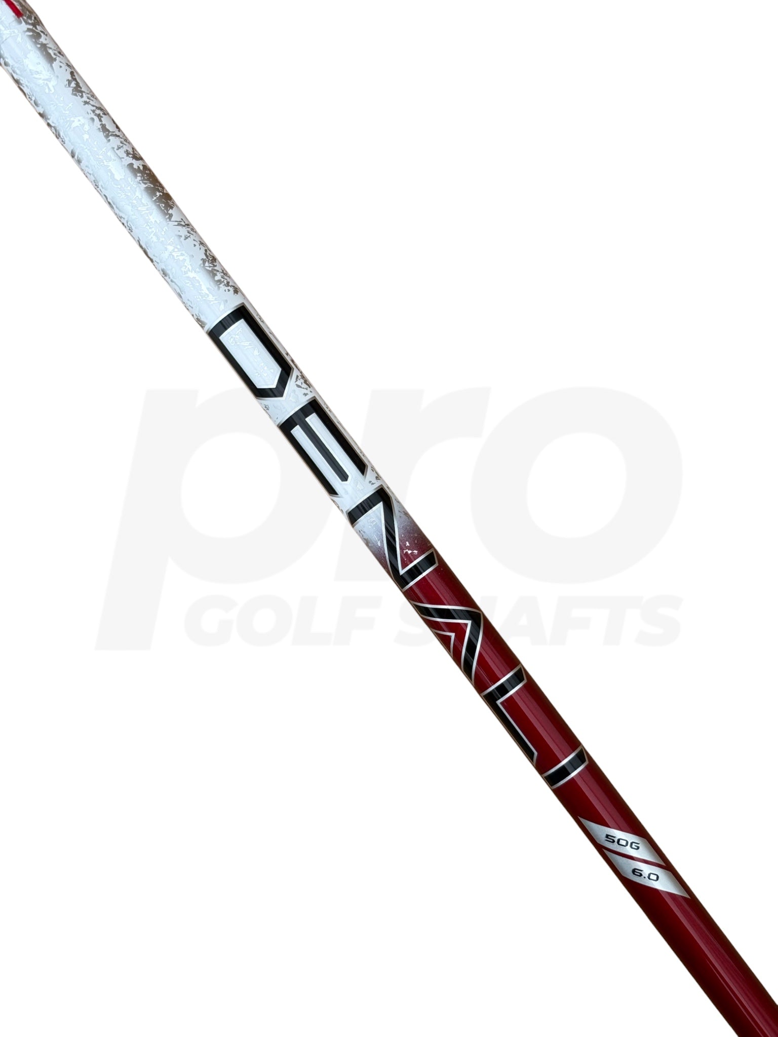 Denali 6.0 Red 50g Stiff Flex Driver Shaft - Cobra DS-Adapt Adapter