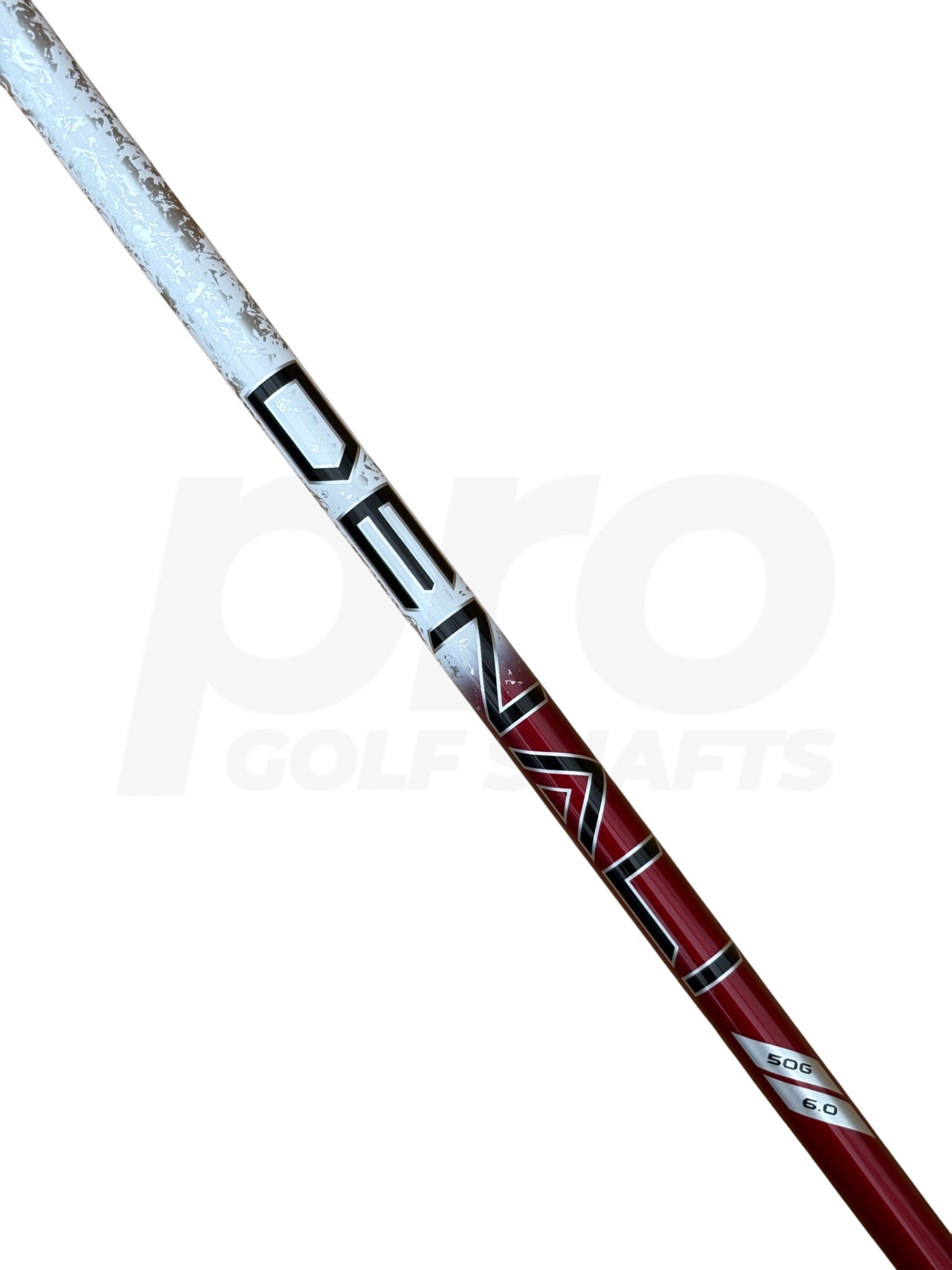 Denali 6.0 Red 50g Stiff Flex Driver Shaft - Cobra DS-Adapt Adapter