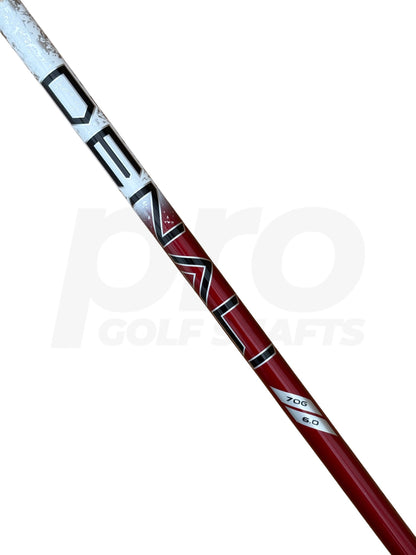 Denali 6.0 Red 70g Stiff Flex 7 Wood Shaft - Ping G410 G425 G430 G440 Adapter