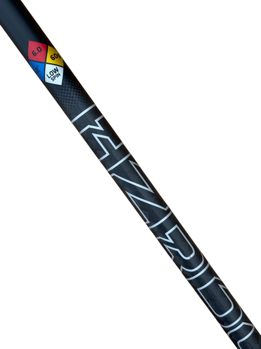 HZRDUS 6.0 Black Gen 5 60g Stiff Flex Driver Shaft - Titleist Surefit Adapter