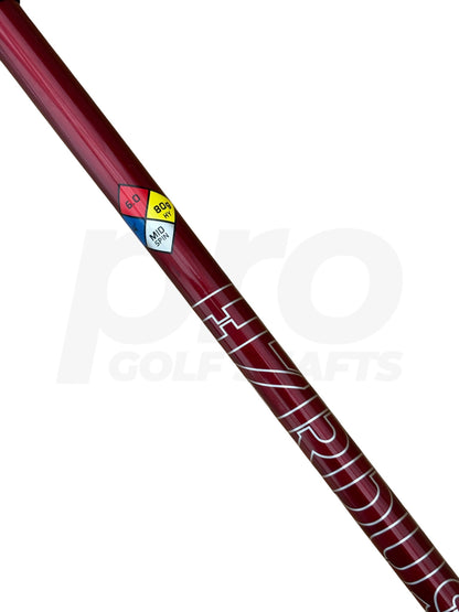 HZRDUS 6.0 Smoke RDX Red Stiff Flex 2 Hybrid Shaft - TaylorMade Adapter