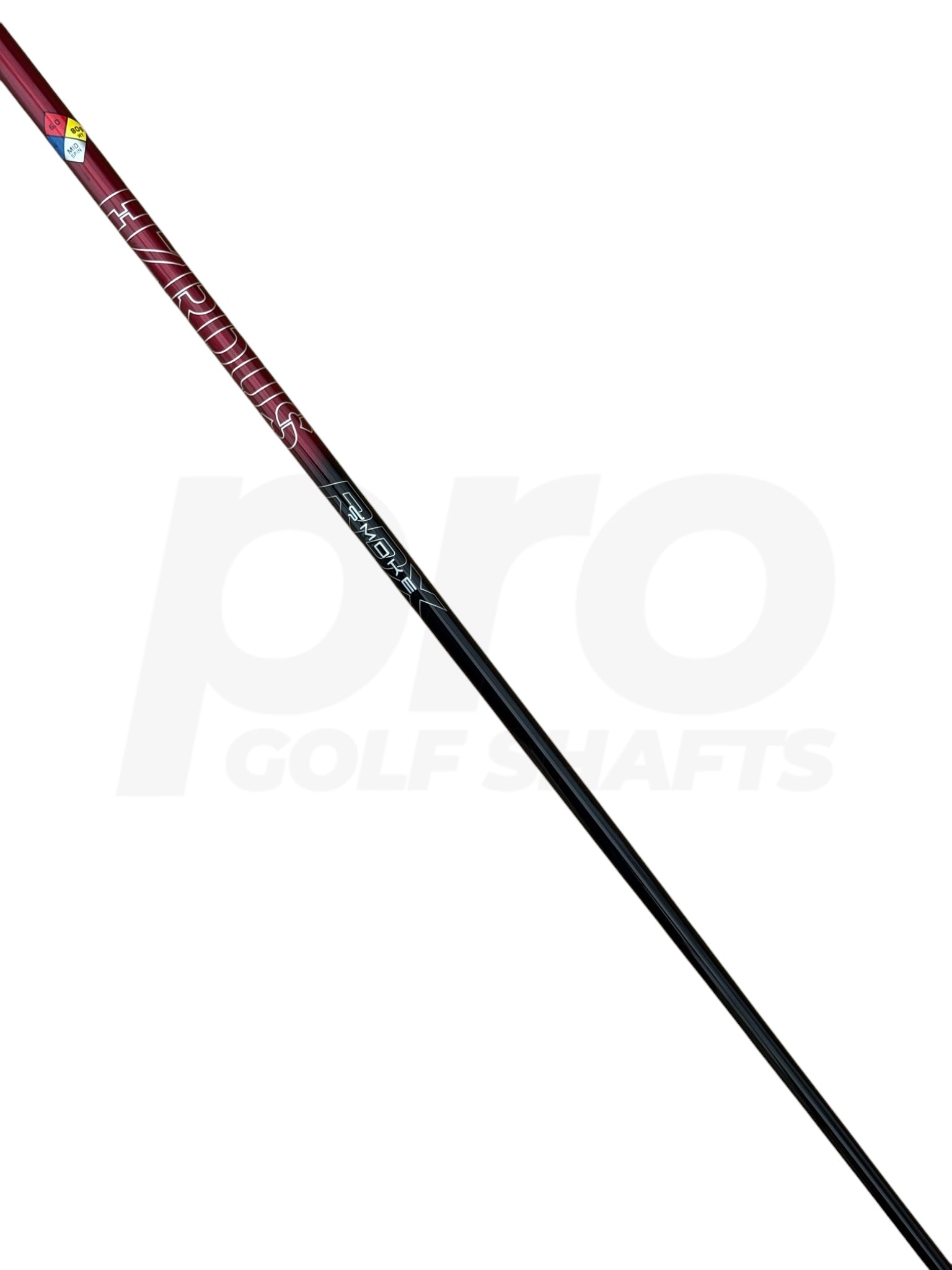HZRDUS 6.0 Smoke RDX Red Stiff Flex 2 Hybrid Shaft - TaylorMade Adapter
