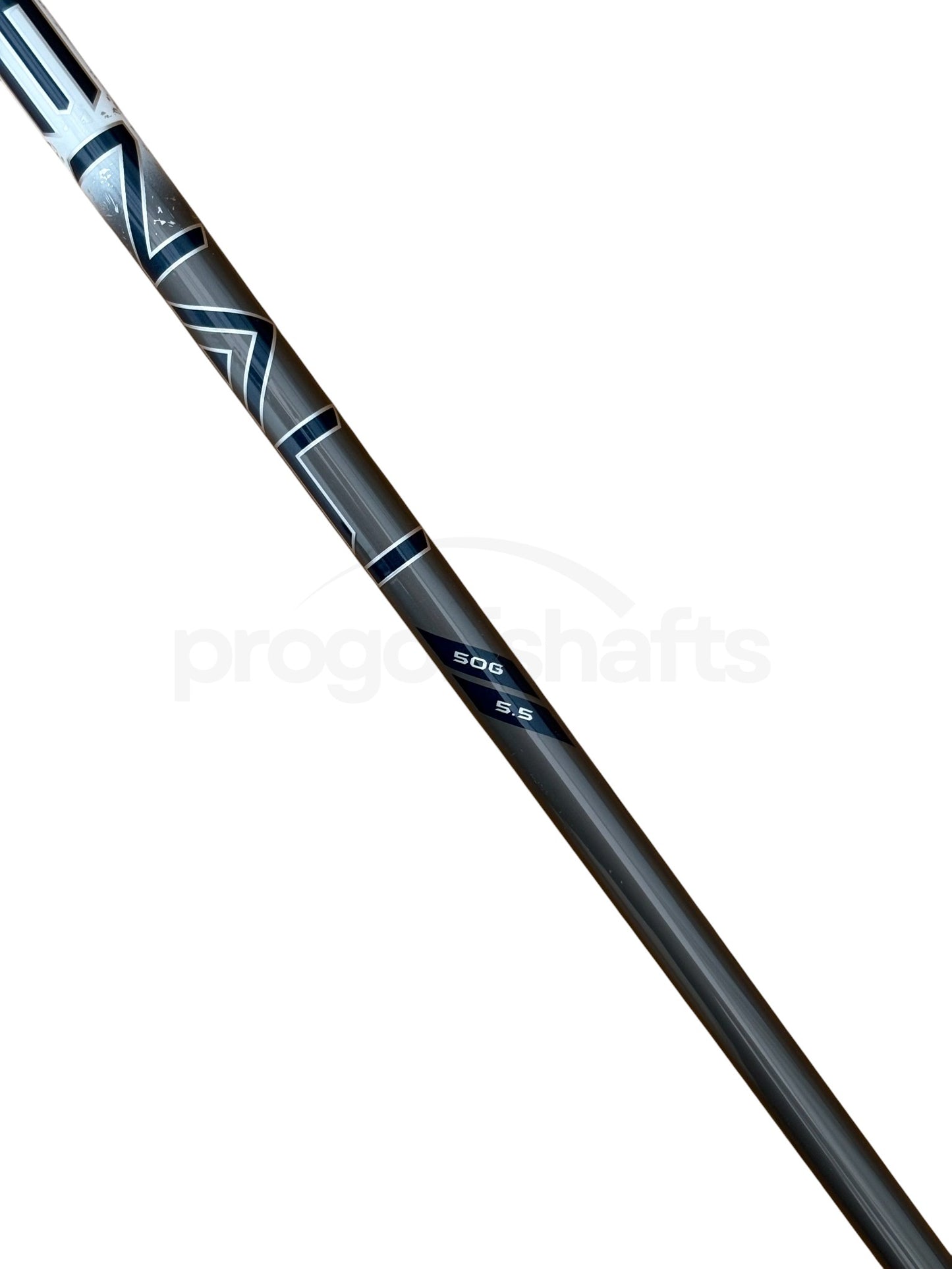 Denali 5.5 Charcoal 50 Regular Flex Driver Shaft - Callaway Adapter