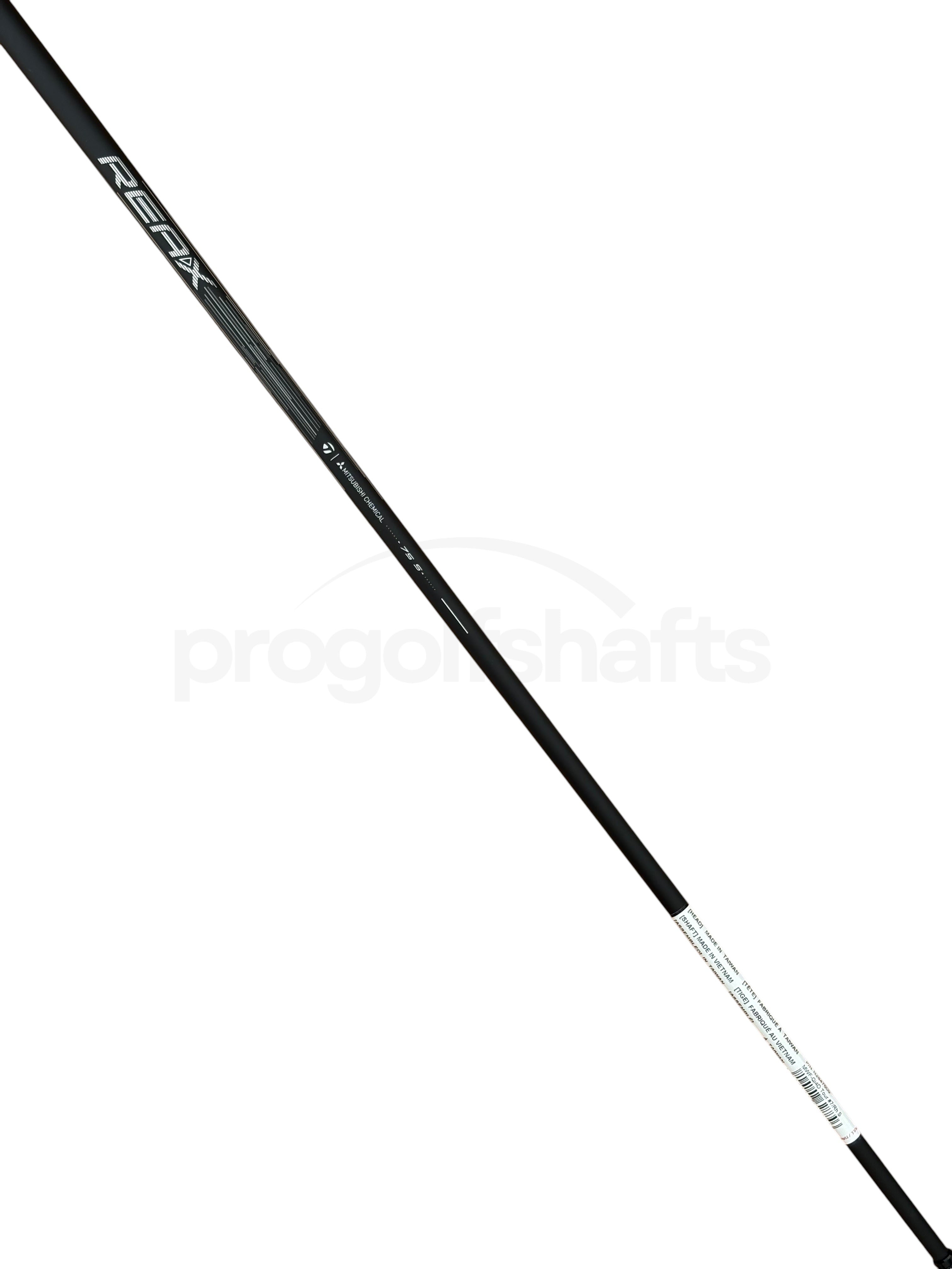 Mitsubishi REAX 75 Stiff Flex 7 Wood Shaft TaylorMade Adapter
