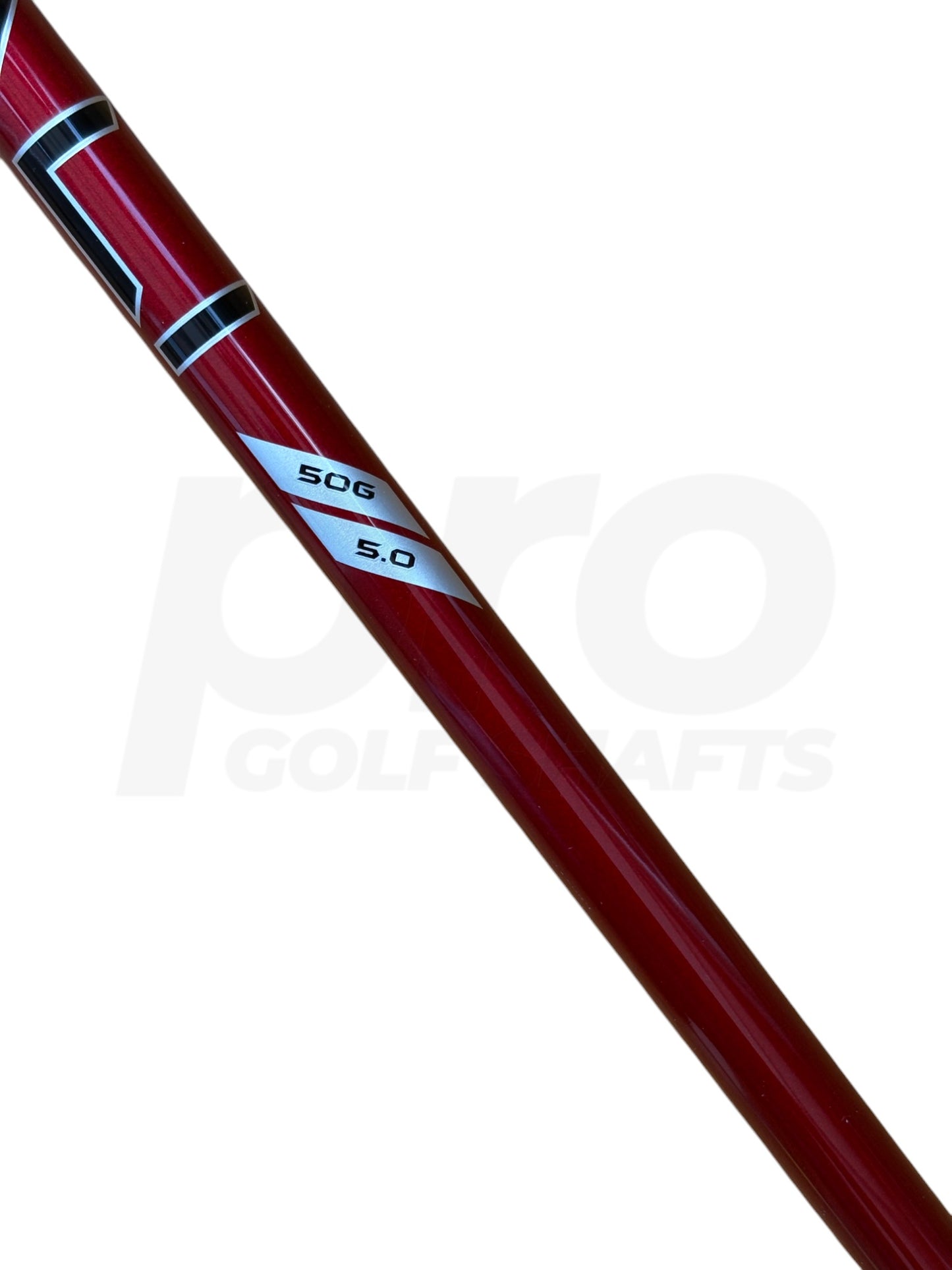 Project X 5.0 Denali Red 50 Senior Flex Driver Shaft - Titleist Surefit Adapter