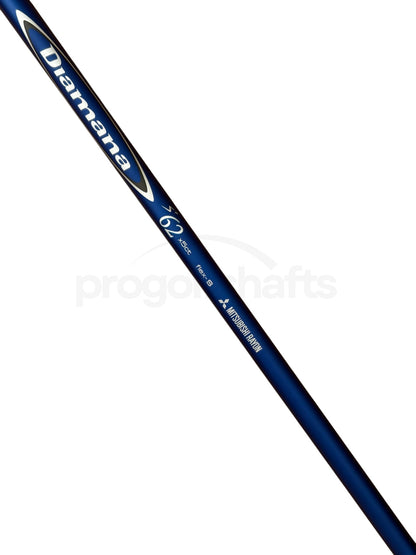 Mitsubishi Diamana Blue Plus S+62 Stiff Flex Driver Shaft - Callaway Optifit Adapter
