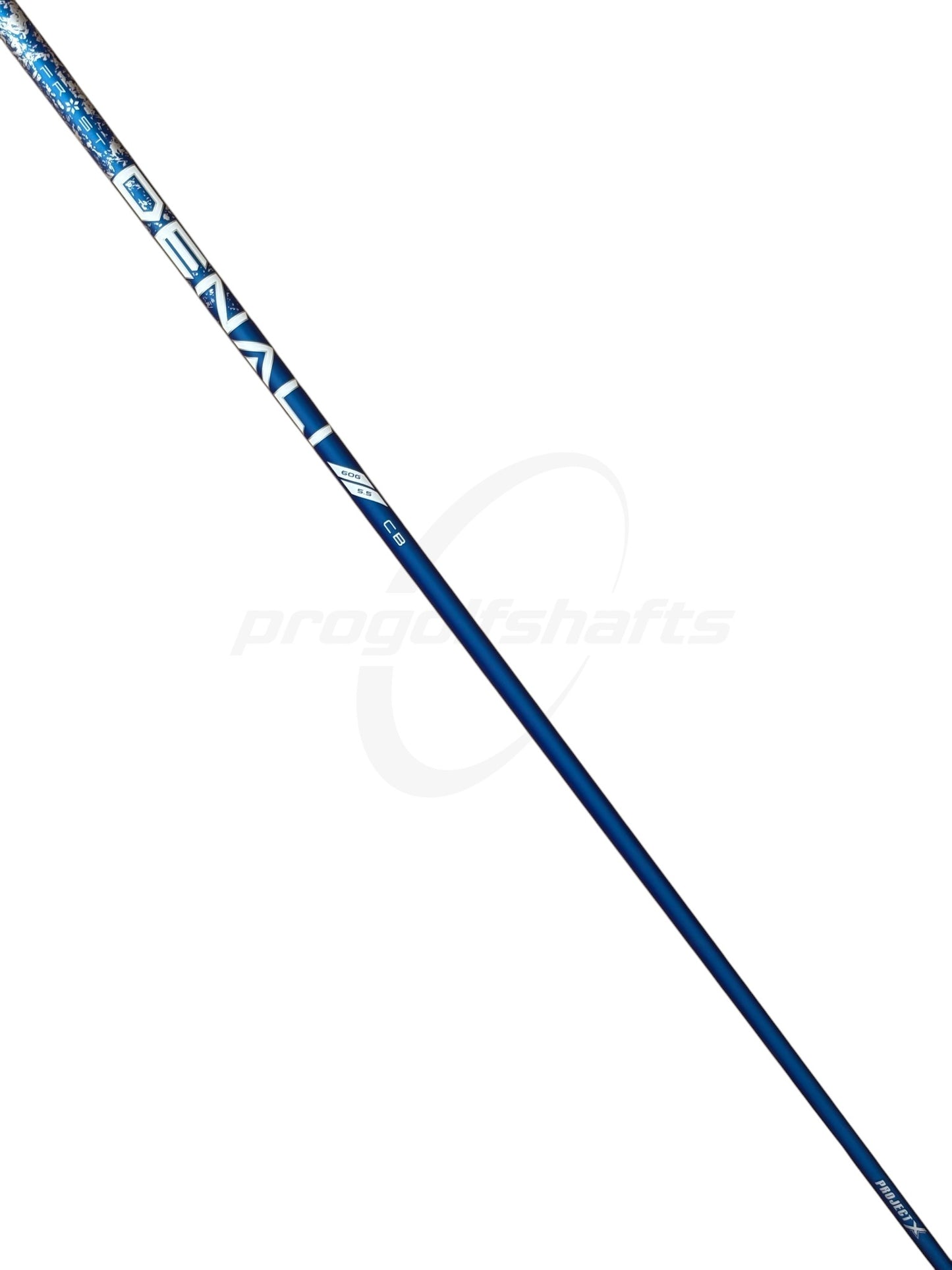 Project X Denali Frost Blue CB 5.5 60g Regular Flex Driver Shaft - Callaway Adapter