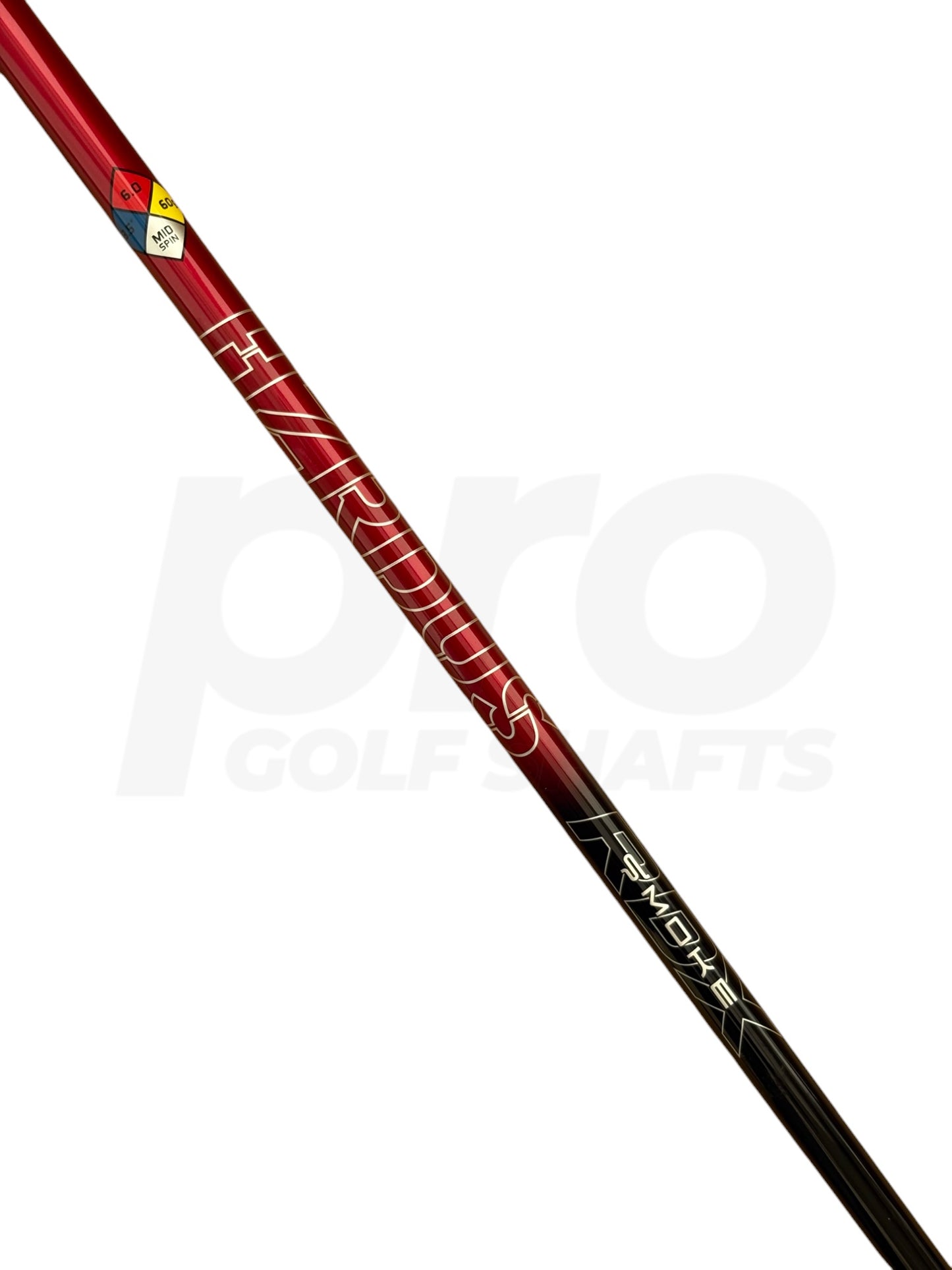 HZRDUS 6.0 RDX Smoke Red 60g Stiff Flex Driver Shaft / TaylorMade Adapter