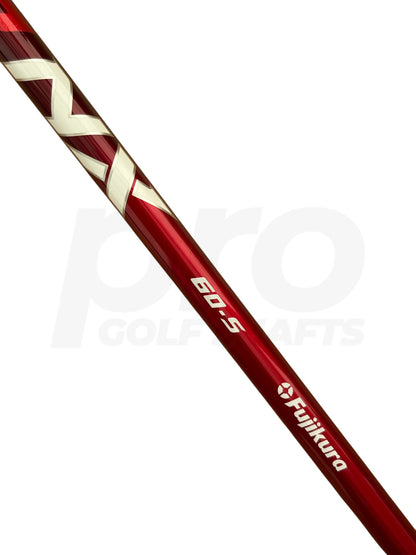 Fujikura Speeder NX Red 60 Stiff Flex Driver Shaft / TaylorMade Adapter Sleeve