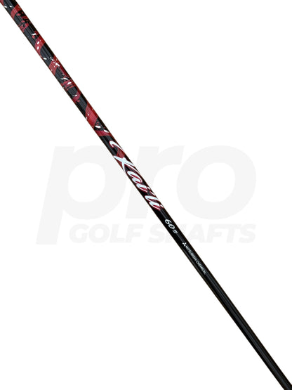 Mitsubishi Kaili Red 60 Stiff Flex Driver Shaft / TaylorMade Adapter Sleeve