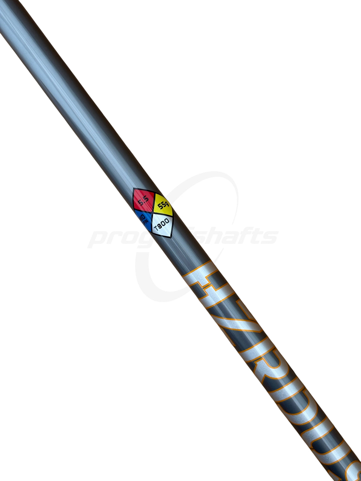 Project X HZRDUS 5.5 T800 Orange 55g Regular Flex Driver Shaft