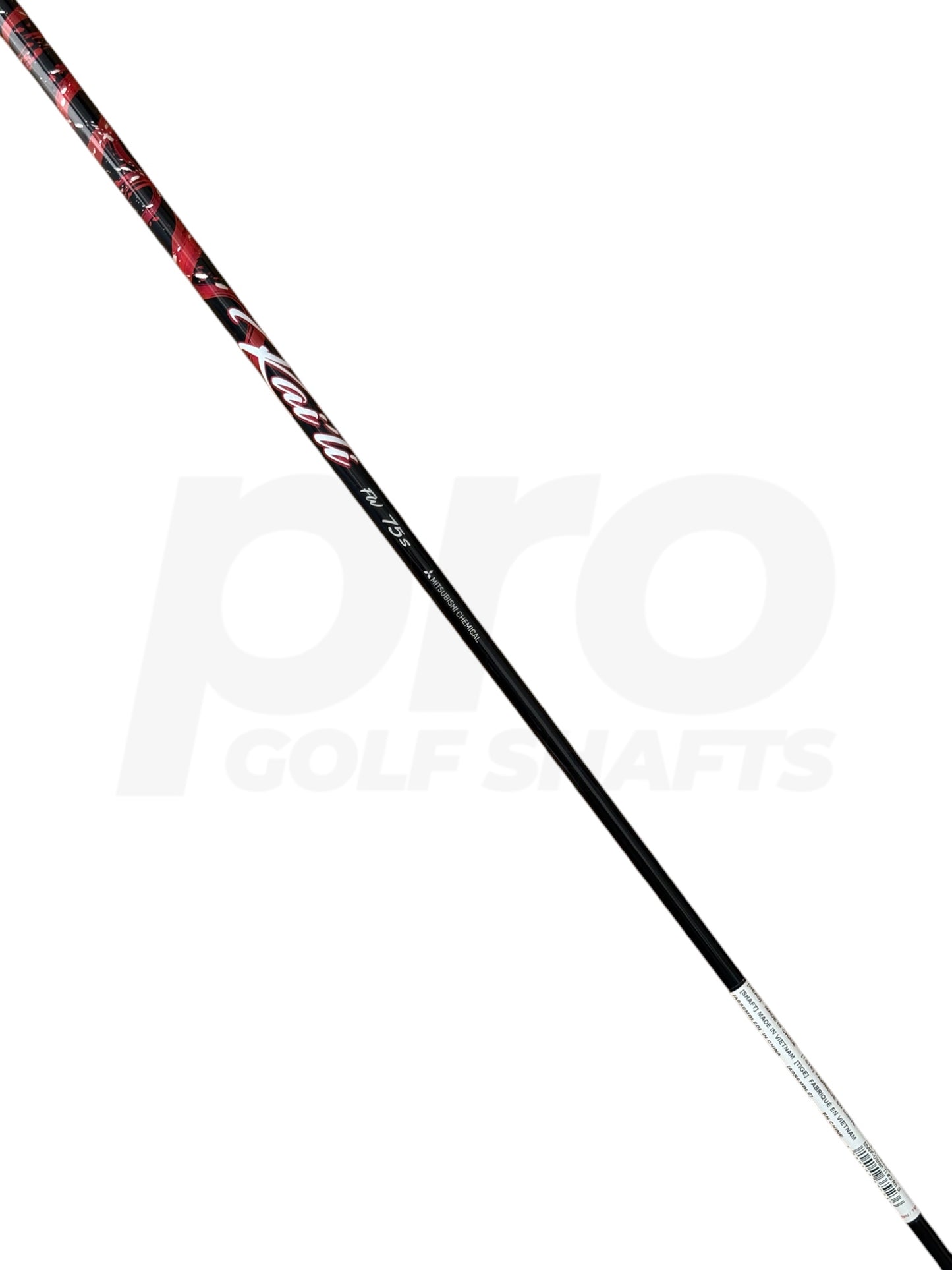 Mitsubishi Kaili Red 75 Stiff Flex 5 Wood Shaft - TaylorMade Adapter Sleeve